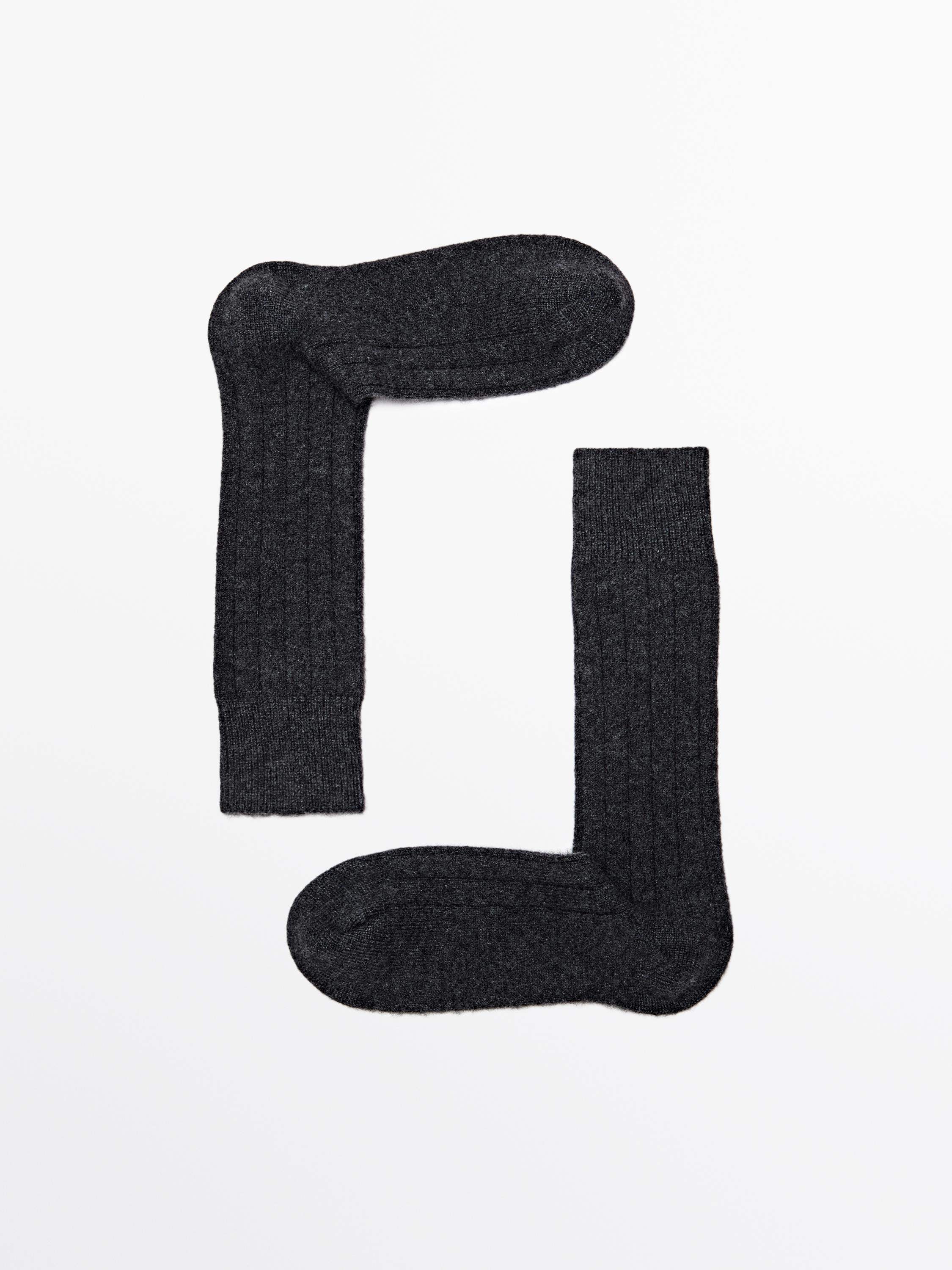 Chaussettes en cachemire mélangé